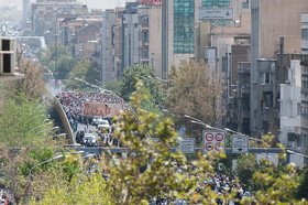 راهپیمایی روز جهانی قدس - تهران 